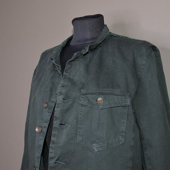 Rag & Bone Military Style Utility Jacket Sz L - Picture 5 of 7